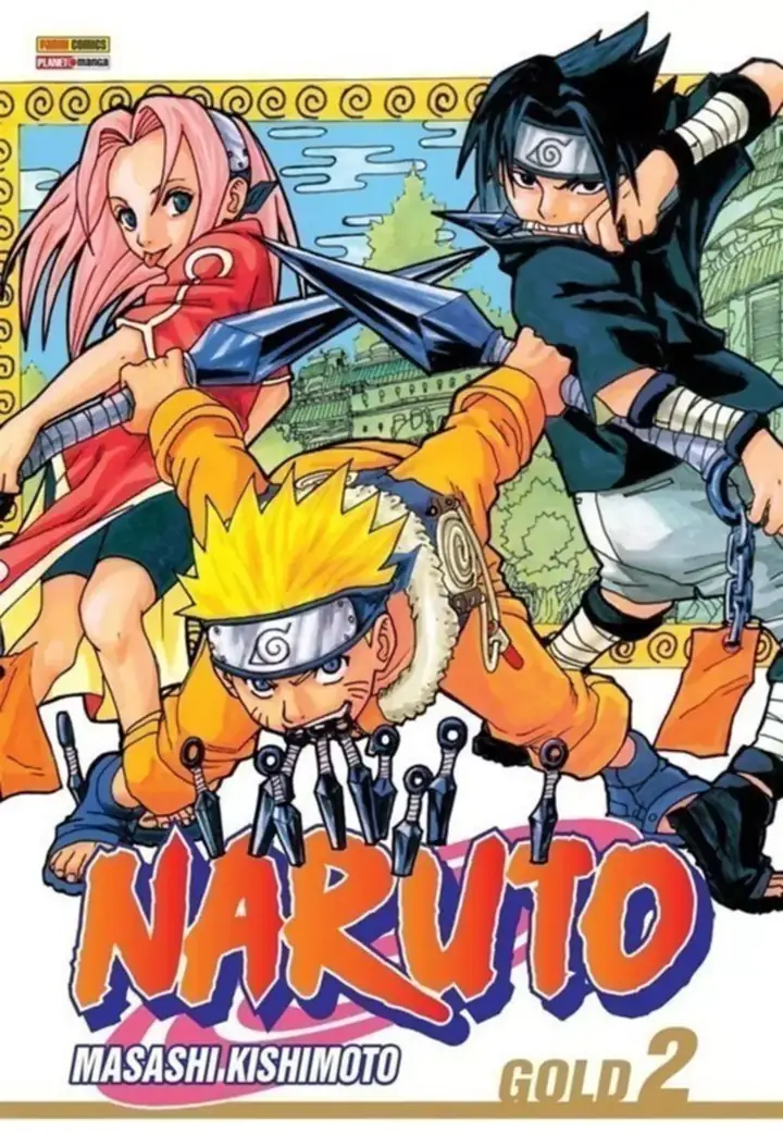 Capa de mangá Naruto