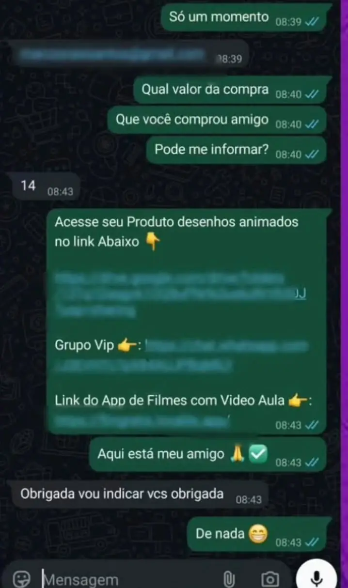 Depoimento de cliente — Print 05
